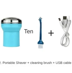 Tragbarer USB-Reiserasierer – Kompakter Elektrorasierer