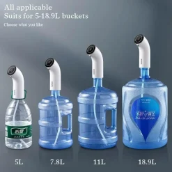 Tragbarer Wasserpumpenspender - Minimalistischer Getränkespender