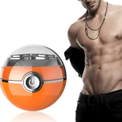 Tragbarer wiederaufladbarer elektrischer Reiserasierer - Mini-Rasierer