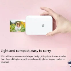 Tragbarer WLAN-Farbfotodrucker MT53 – kompakt, kabellos und einfach zu bedienen