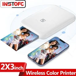 Tragbarer WLAN-Farbfotodrucker MT53 – kompakt, kabellos und einfach zu bedienen