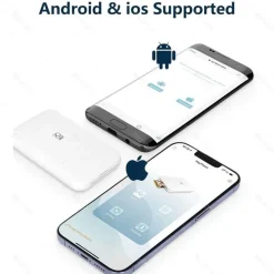 Tragbarer WLAN-Farbfotodrucker MT53 – kompakt, kabellos und einfach zu bedienen