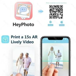 Tragbarer WLAN-Farbfotodrucker MT53 – kompakt, kabellos und einfach zu bedienen