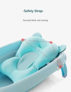 Tragbares Baby-Duschekissen für Neugeborene – Komfortsitz für Kleinkinder