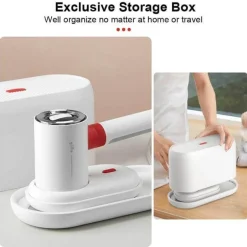 Tragbares Dampfbügeleisen – Kompakte Reisebügelmaschine