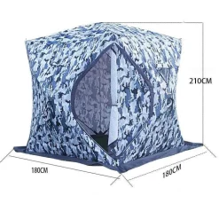 Tragbares Eisfischerzelt – Wintercamping-Unterstand