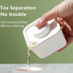 Tragbares japanisches minimalistisches Teeservice – Reise-Teezubehör