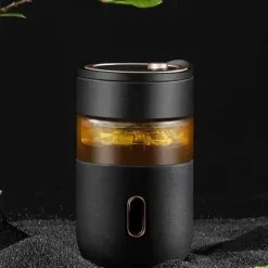Tragbares japanisches Tee-Ei – Elegantes Aufbrühgerät für unterwegs