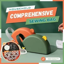 Tragbares magnetisches Nähkästchen-Set – Stilvoller Bastel-Organizer mit Zubehör