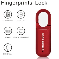 Tragbares Mini-Diebstahlschutzschloss – Smart-Touch-Sicherheitsgerät