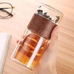 Tragbares Tee-Ei – praktisches Aufbrühgerät aus Glas für Teeliebhaber