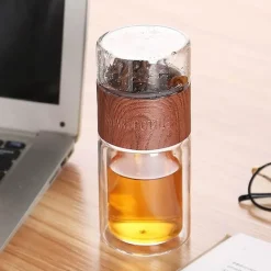 Tragbares Tee-Ei – praktisches Aufbrühgerät aus Glas für Teeliebhaber