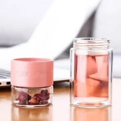 Tragbares Tee-Ei – praktisches Aufbrühgerät aus Glas für Teeliebhaber