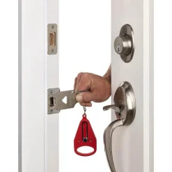 Tragbares Türstopperschloss – Sicherheitsgerät für unterwegs