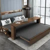 Transformable Sofa Bed - Modern Foldable Wooden Design