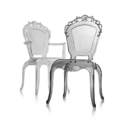 Transparent Nordic Dining Chair - Modern Durable Design