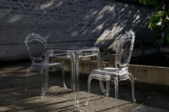 Transparent Nordic Dining Chair - Modern Durable Design
