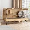Transparent Wood Pet House - Dreamscape Panoramic Design