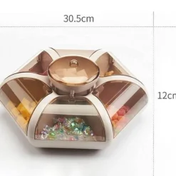 Transparente Lotus-Bonbonbox – Kreative Geschenkverpackung