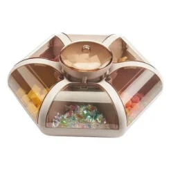 Transparente Lotus-Bonbonbox – Kreative Geschenkverpackung