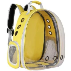 Transparenter Haustier-Tragerucksack – Atmungsaktive Reisetasche für Katzen und Hunde