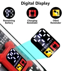 Transparenter LCD-Haarschneider – Professionelles Pflegewerkzeug