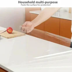 Transparenter, spritzwassergeschützter Wandaufkleber – wasserfester Schutzkleber