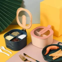 Transparentes Gewürz-Vorratsglas – Behälter zur einfachen Organisation