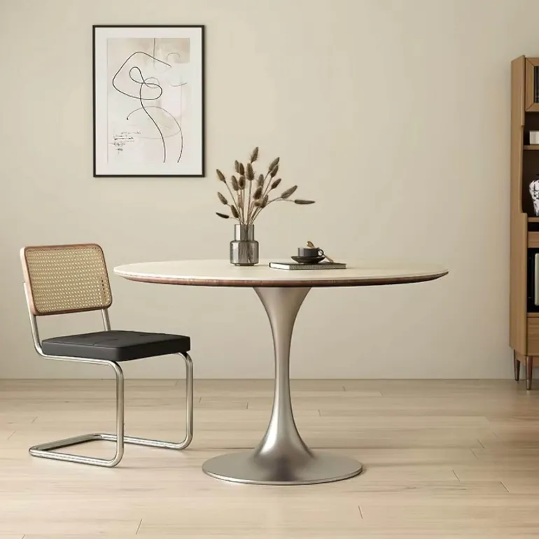 Travertin Esstisch - Eleganter Natursteintisch