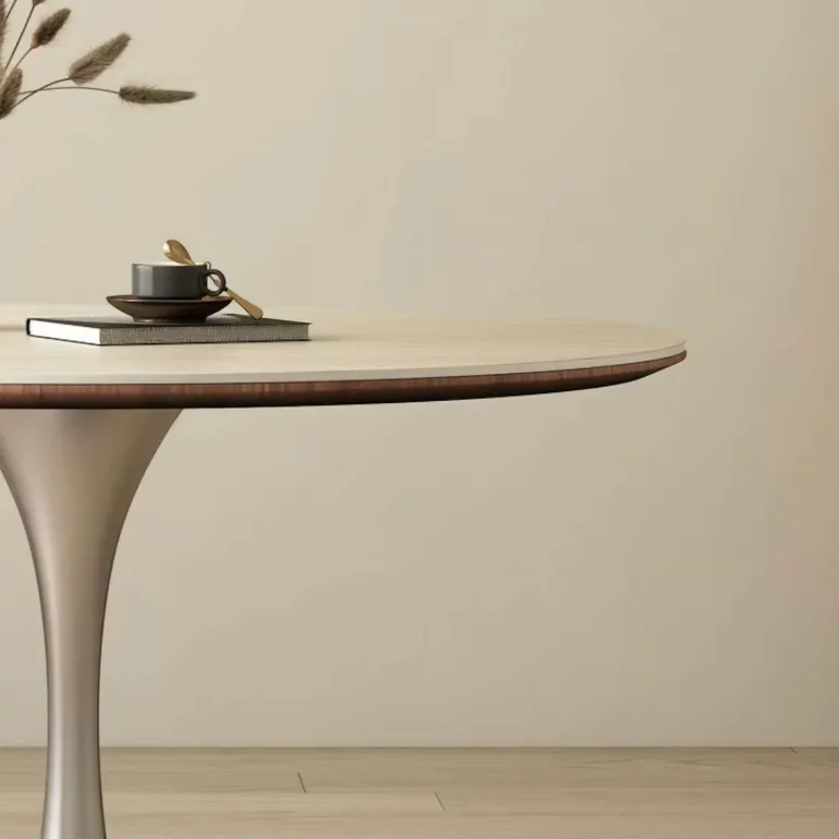 Travertin Esstisch - Eleganter Natursteintisch