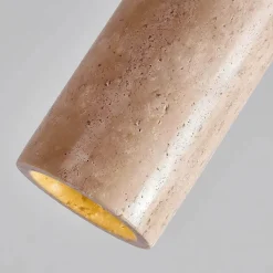 Travertin Pendelleuchte - Elegante Galatea Design Leuchte