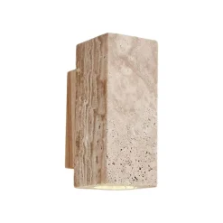Travertin-Wandleuchte – Elegante Innenleuchte
