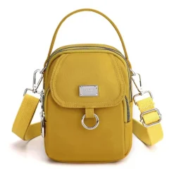 Trendy Leder Messenger Bag - Schicke Damen Crossbody Handtasche