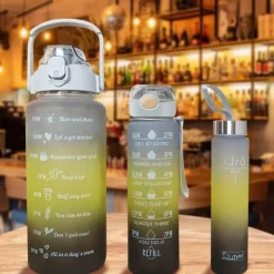 Trinkflasche – Zeitmarkierungsflasche für die tägliche Aufzeichnung