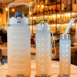 Trinkflasche – Zeitmarkierungsflasche für die tägliche Aufzeichnung