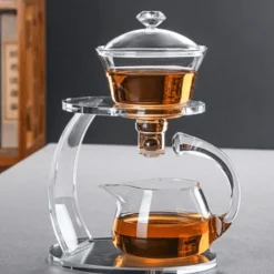 Türkische hitzebeständige Glasteekanne – Klassischer Teebereiter