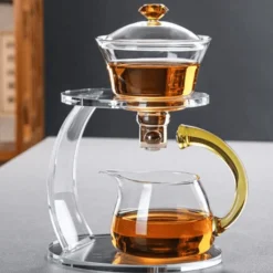 Türkische hitzebeständige Glasteekanne – Klassischer Teebereiter