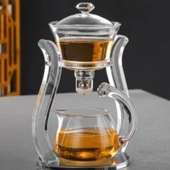Türkische hitzebeständige Glasteekanne – Klassischer Teebereiter