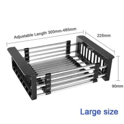 Trockengestell aus Edelstahl – Obst- und Gemüsegestell