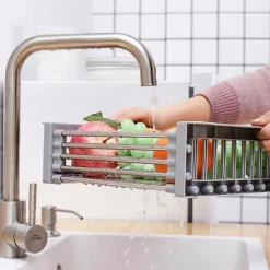 Trockengestell aus Edelstahl – Obst- und Gemüsegestell