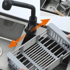 Trockengestell aus Edelstahl – Obst- und Gemüsegestell