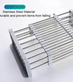 Trockengestell aus Edelstahl – Obst- und Gemüsegestell