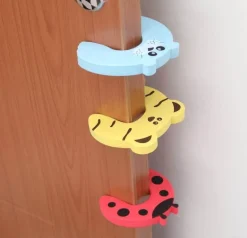 Türstopper mit Fingerschutz für Babys – Cartoon-Design