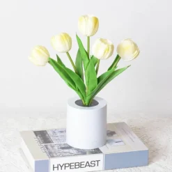 Tulpen-LED-Nachtlicht - Dekorative Simulationslampe