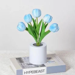 Tulpen-LED-Nachtlicht - Dekorative Simulationslampe