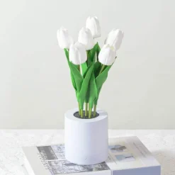 Tulpen-LED-Nachtlicht - Dekorative Simulationslampe