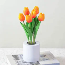 Tulpen-LED-Nachtlicht - Dekorative Simulationslampe