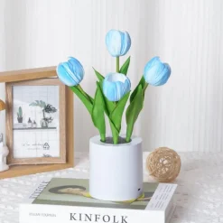 Tulpen-LED-Nachtlicht - Dekorative Simulationslampe