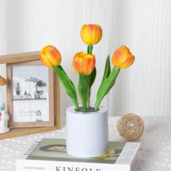 Tulpen-LED-Nachtlicht - Dekorative Simulationslampe