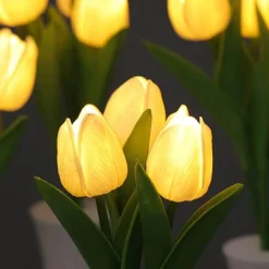 Tulpen-Nachtlampe – Sanft leuchtendes, dekoratives Licht für Zuhause